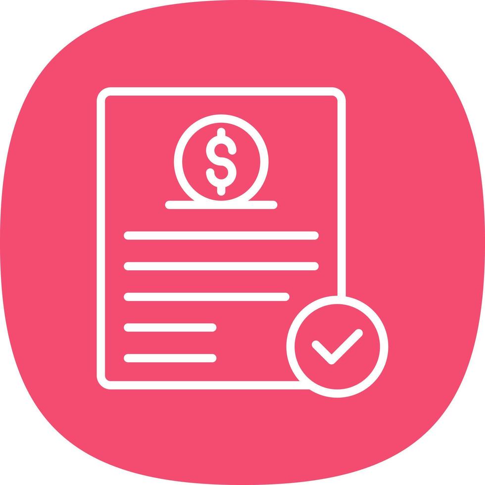 Investment Agreement Vector Icon Design