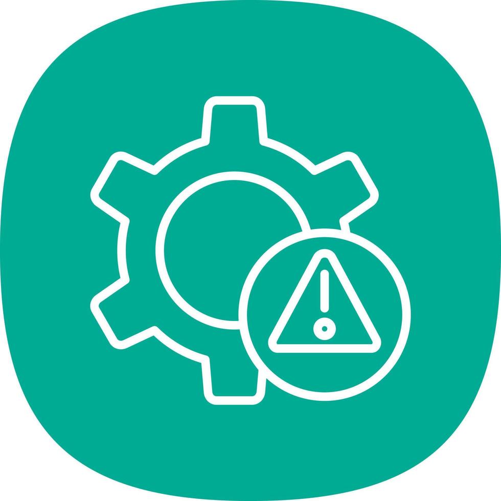 Risk Management Vector Icon Design