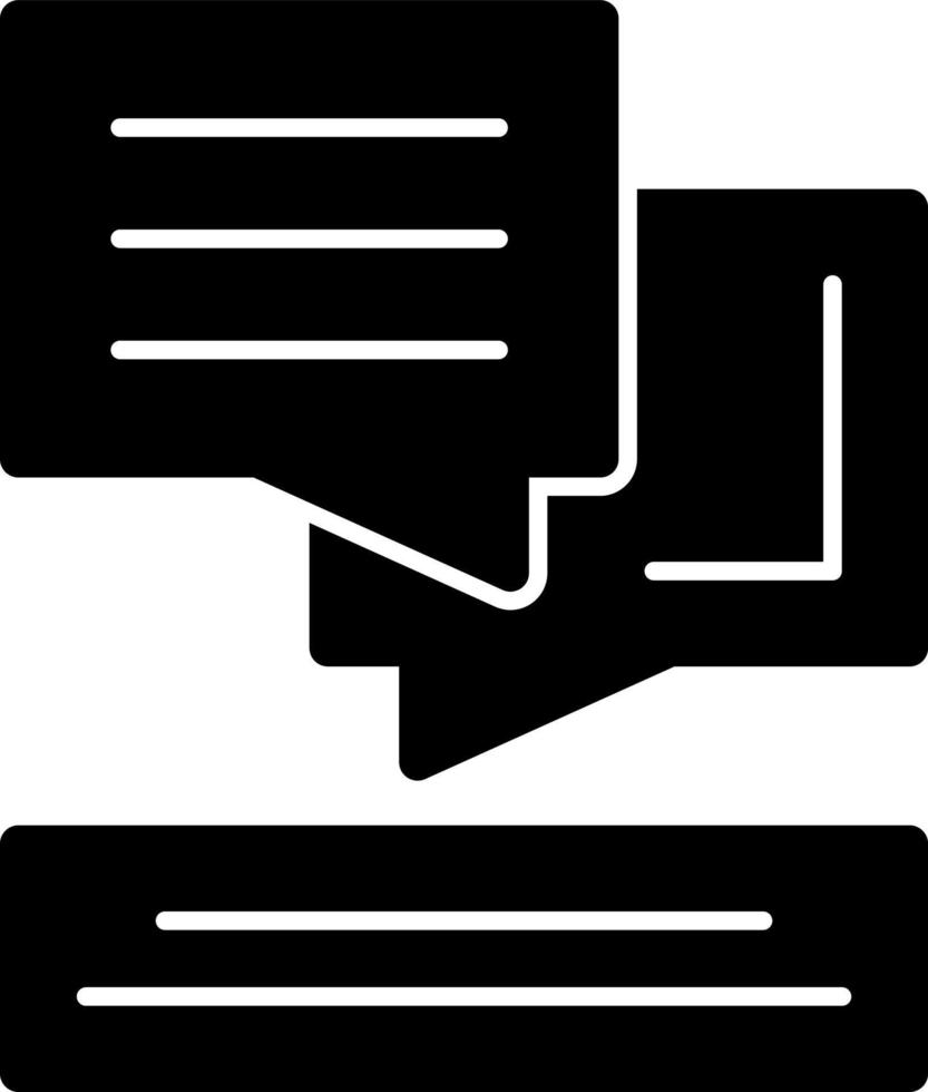 Dialog Vector Icon Design