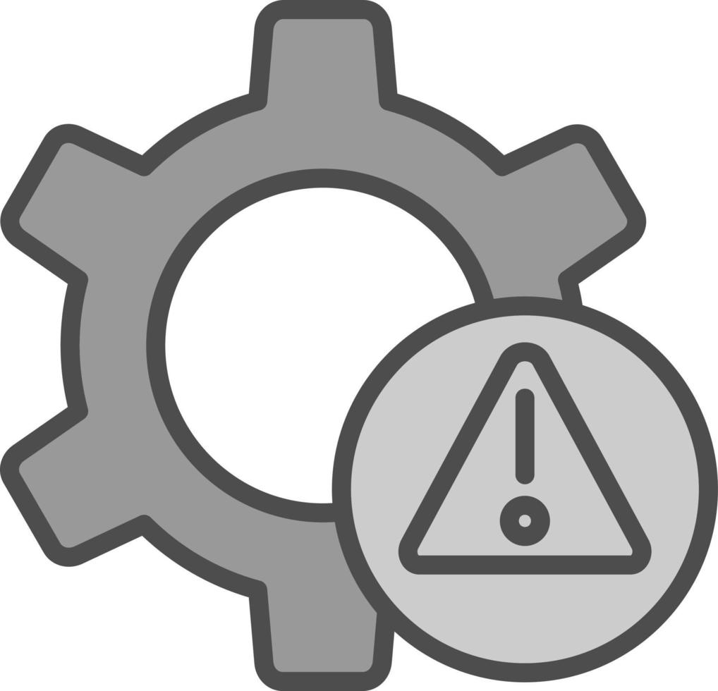 Risk Management Vector Icon Design