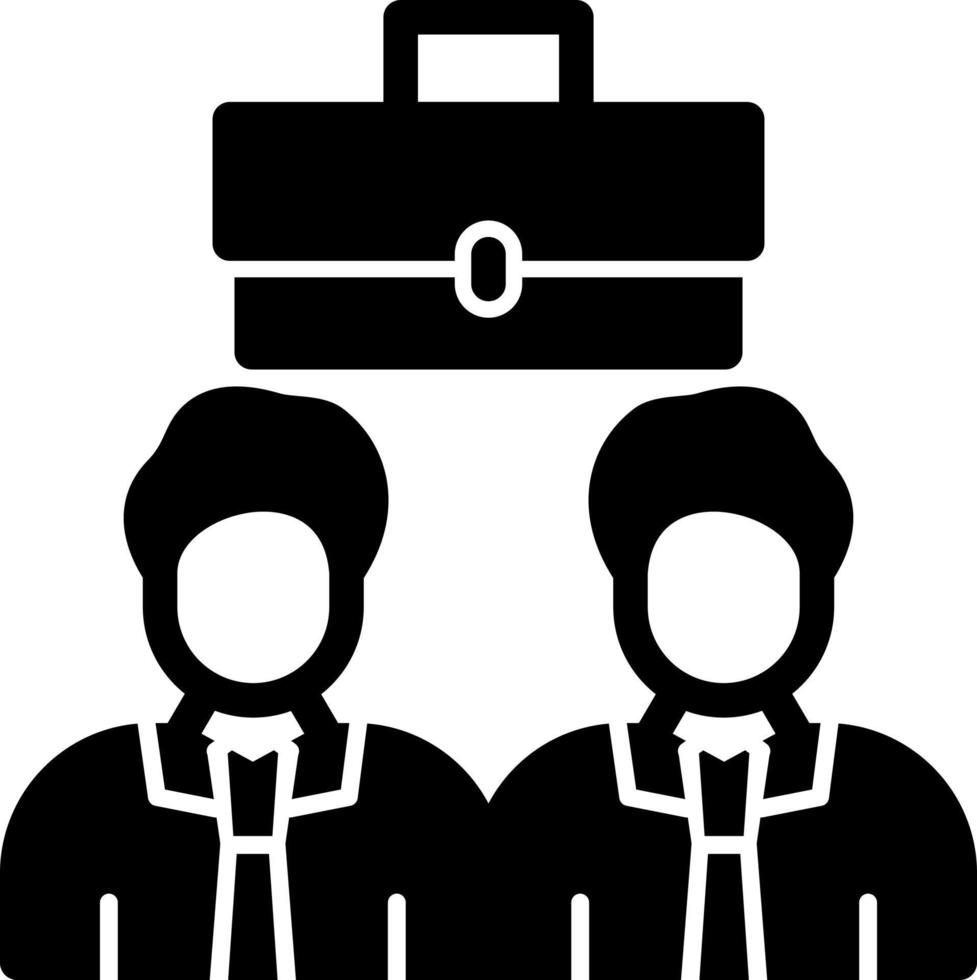 Business Team Vector Icon Design