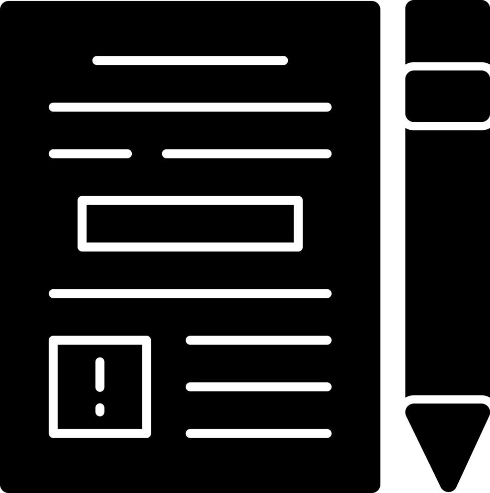 Complaint Vector Icon Design