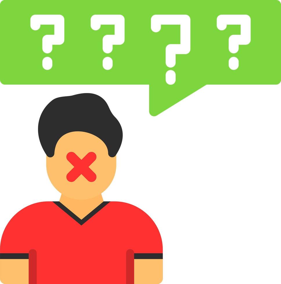 Gossip Vector Icon Design