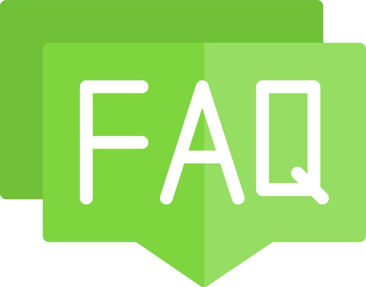 Faq Vector Icon Design