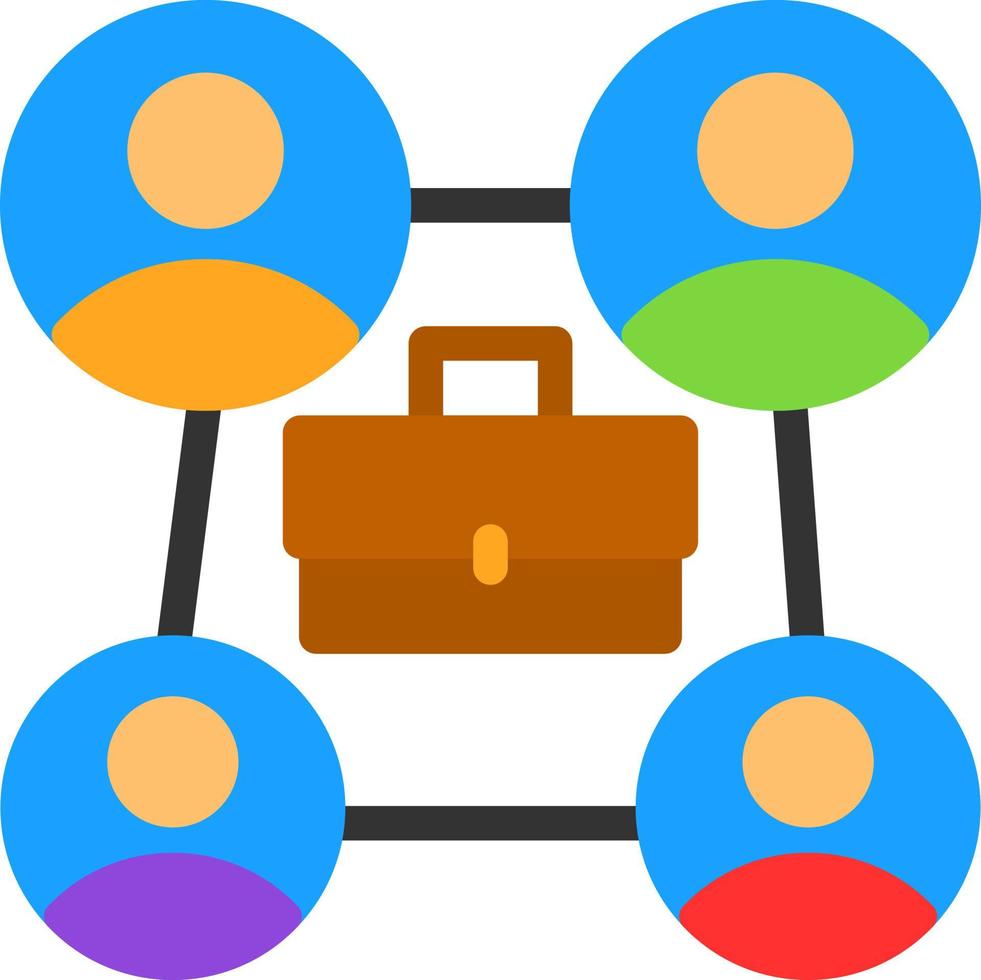 Job Rotation Vector Icon Design