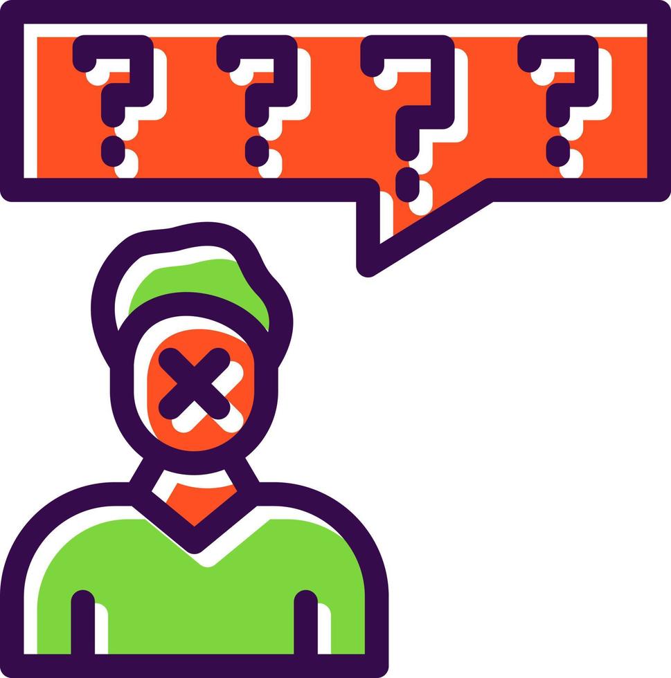 Gossip Vector Icon Design