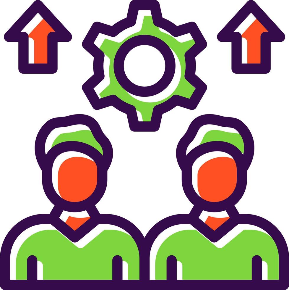 Human Resources Vector Icon Design