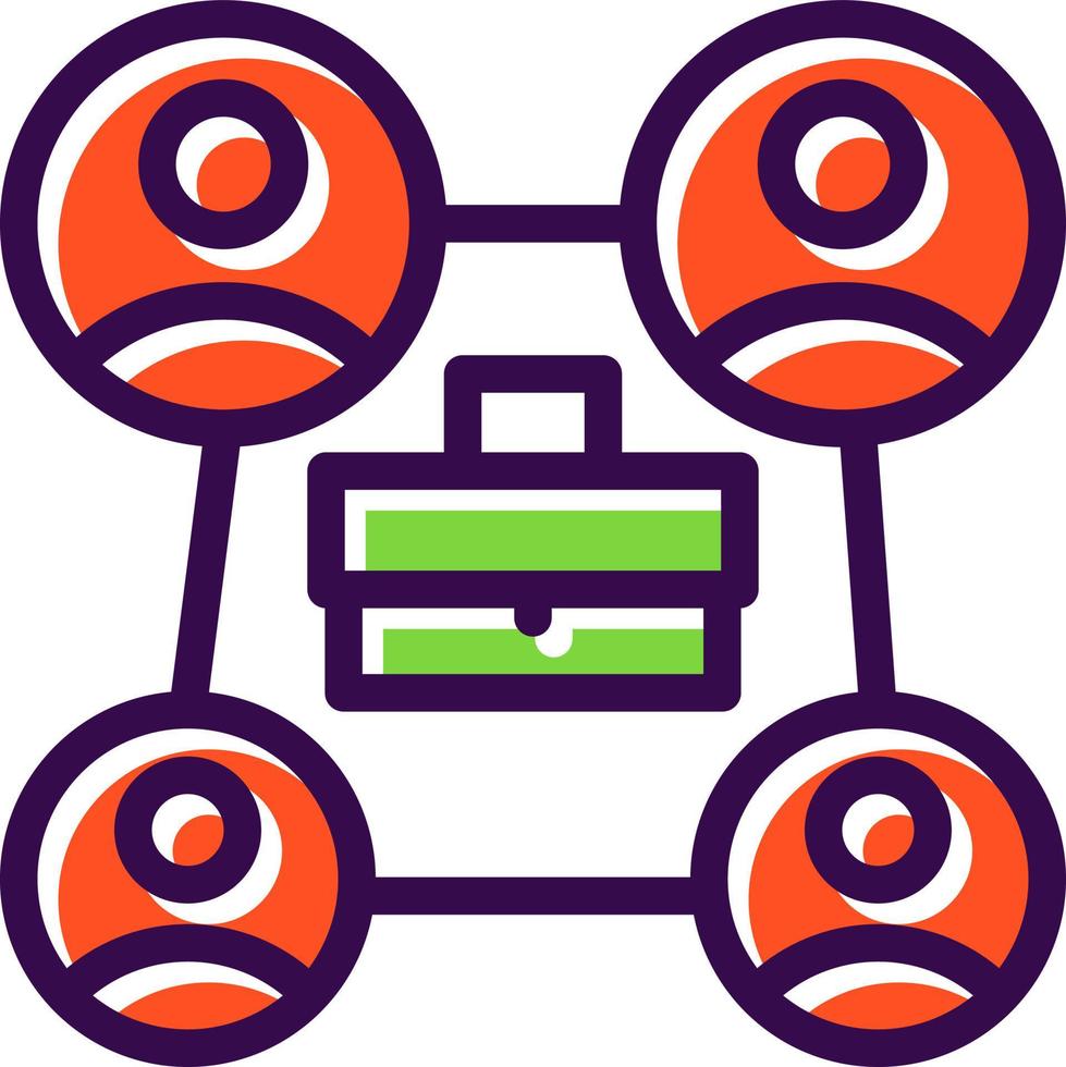Job Rotation Vector Icon Design