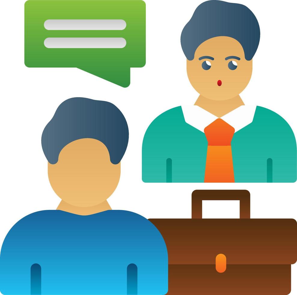 Consultant Vector Icon Design