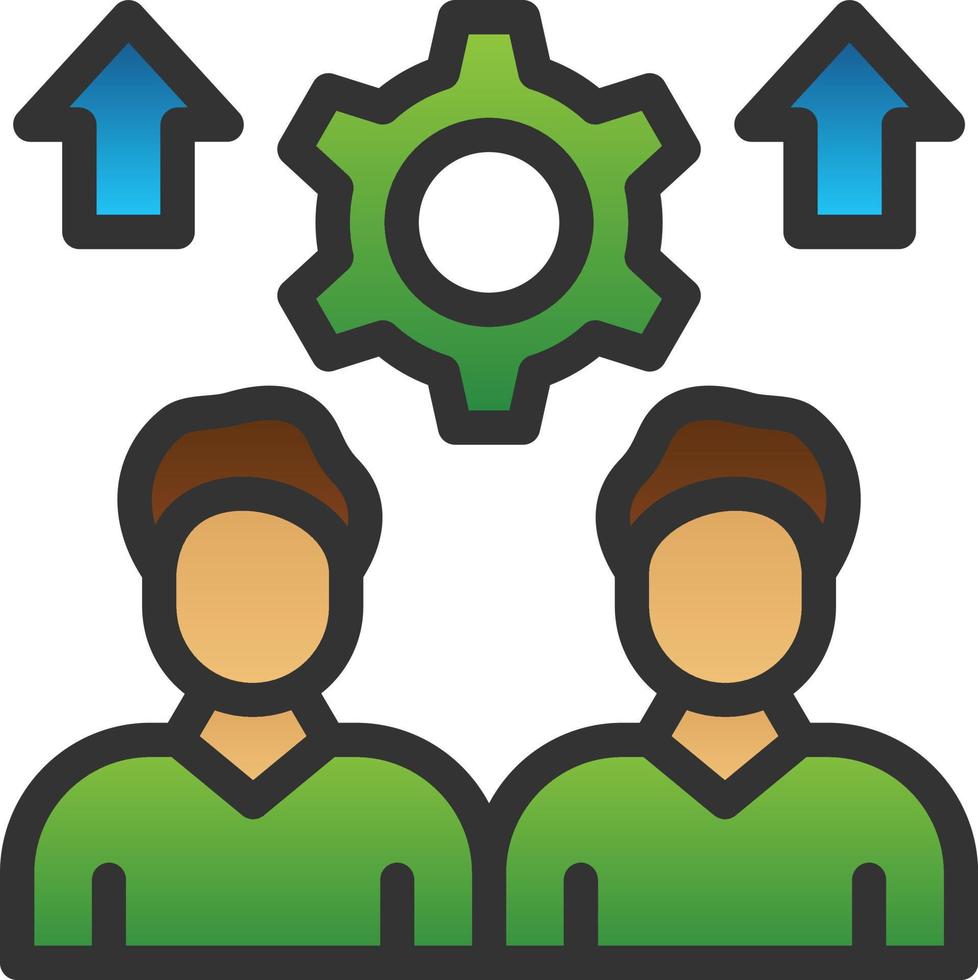 Human Resources Vector Icon Design