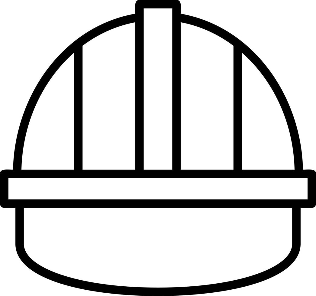 diseño de icono de vector de casco