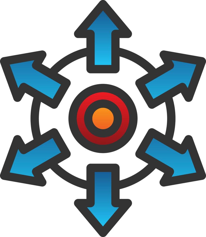 Expansion Vector Icon Design
