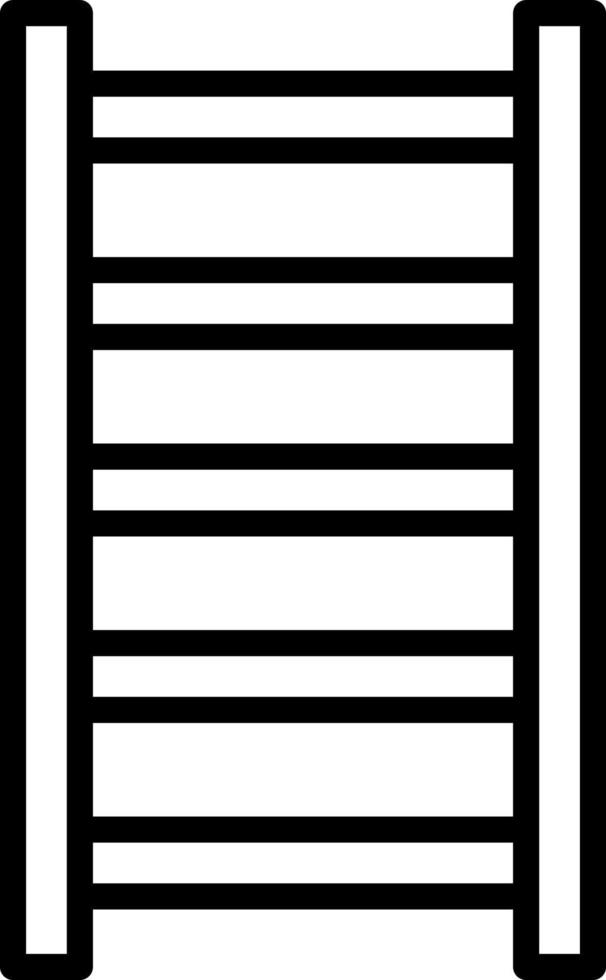 Step Ladder Vector Icon Design