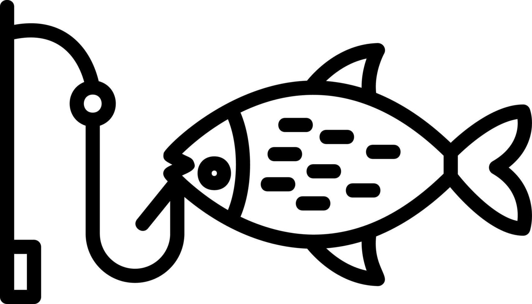 diseño de icono de vector de pesca