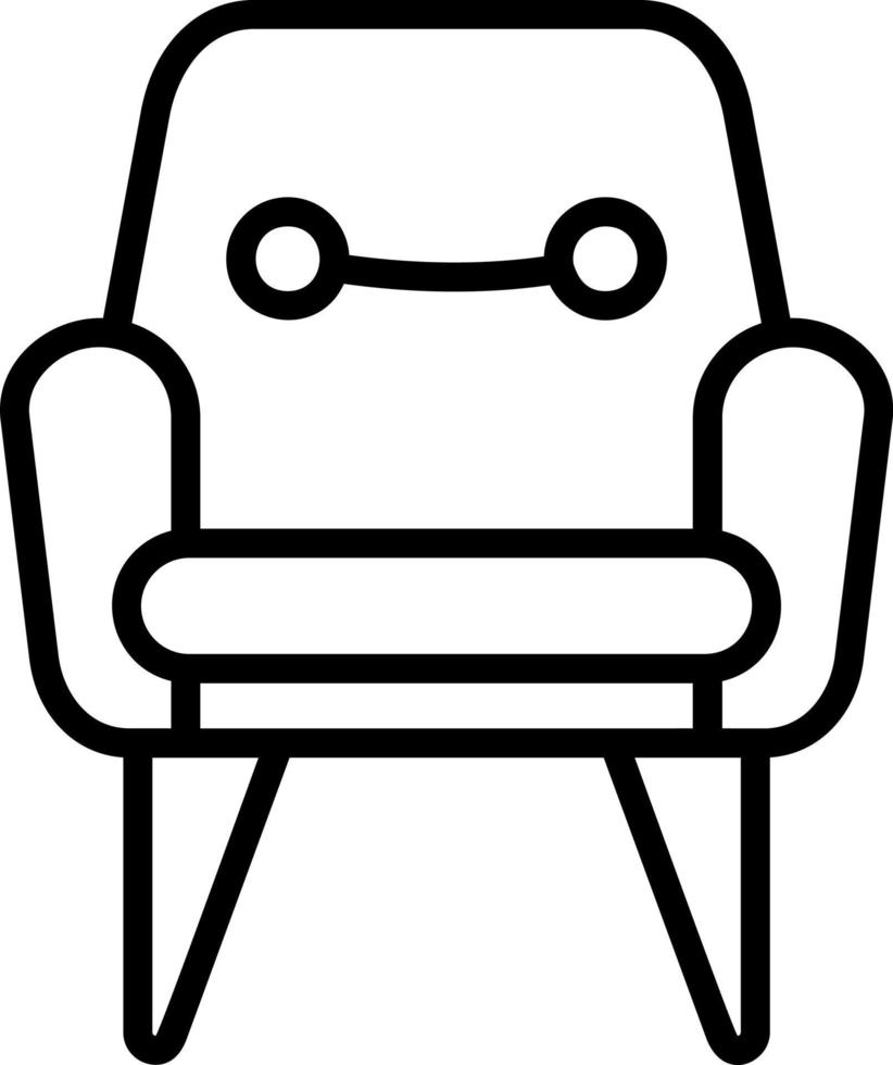 Chair Vector Icon Design
