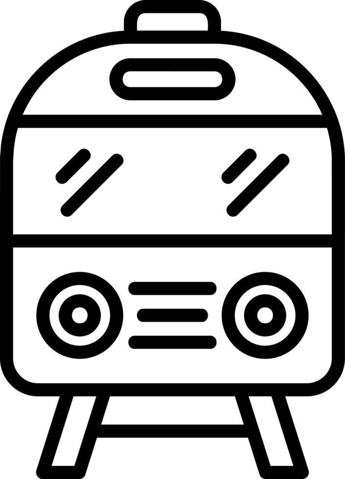 Train Vector Icon Design