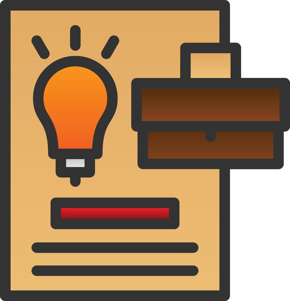 Business Idea Vector Icon Design