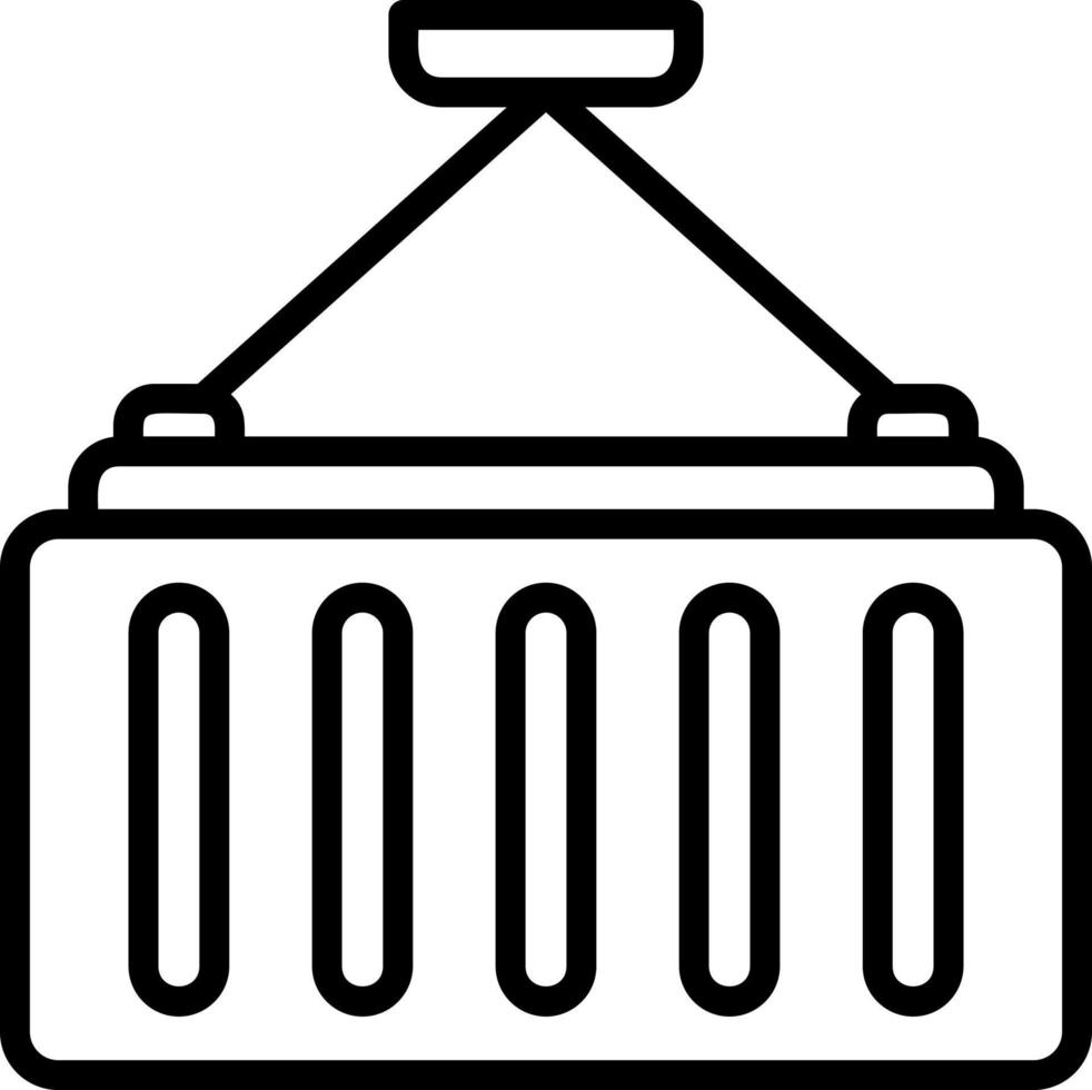 Container Vector Icon Design