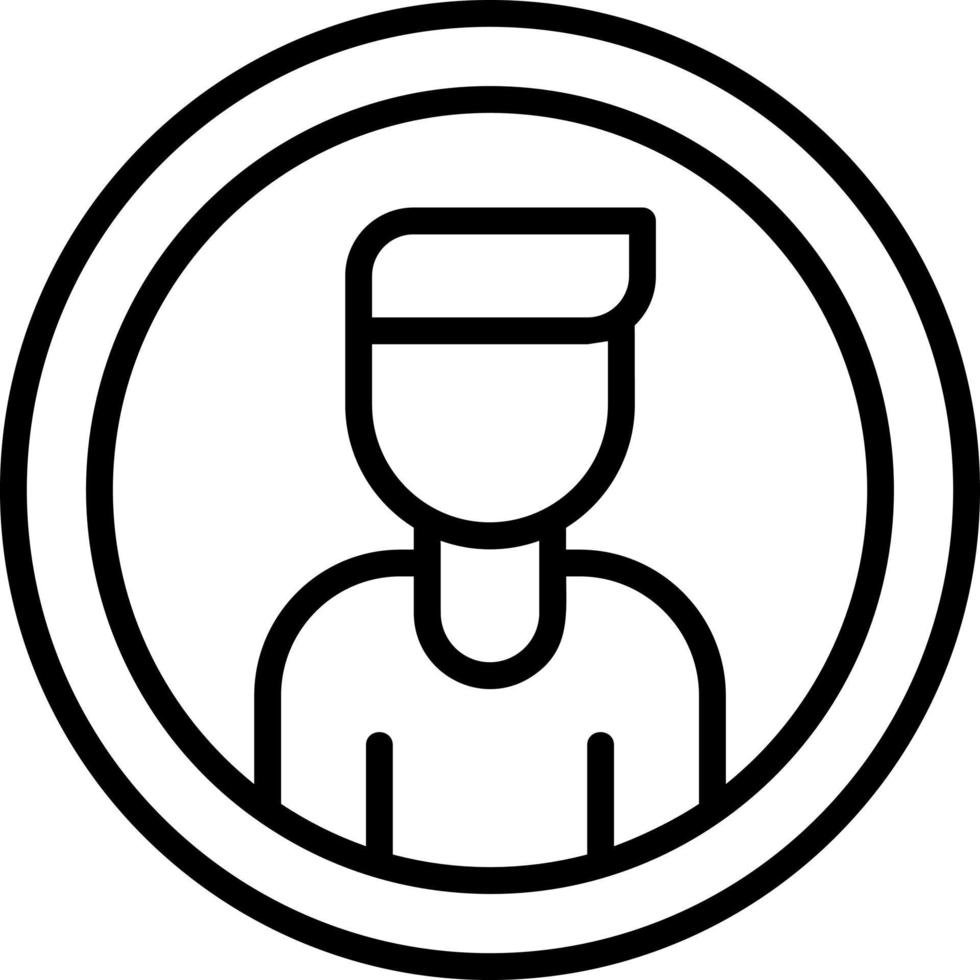 Personal Profile Vector Icon Design