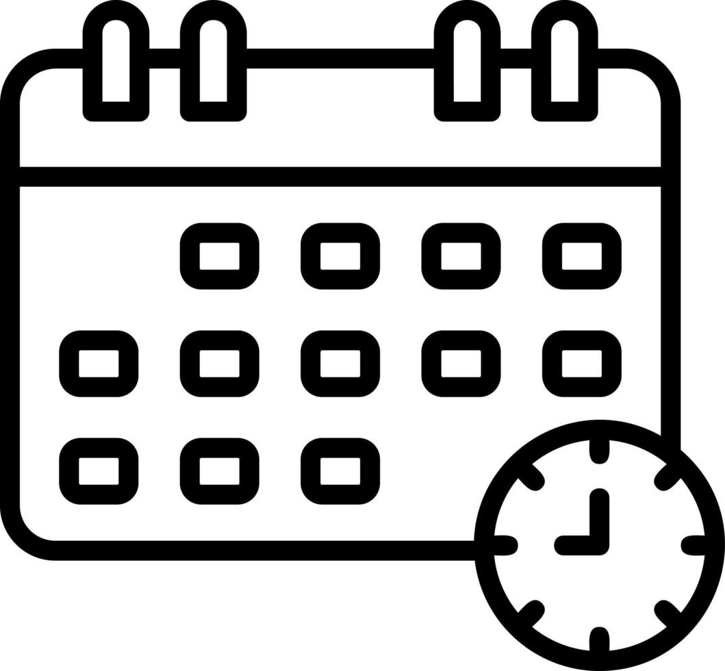 Schedule Vector Icon Design