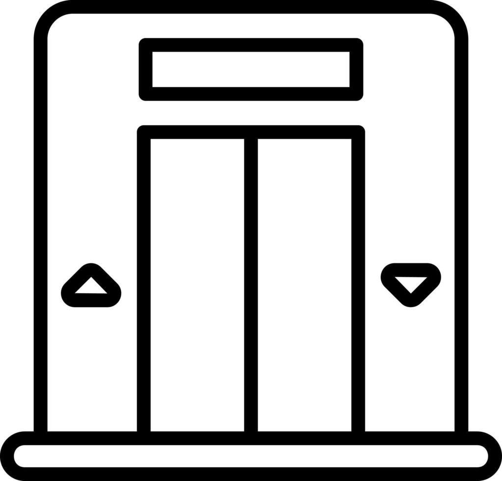 Elevator Vector Icon Design