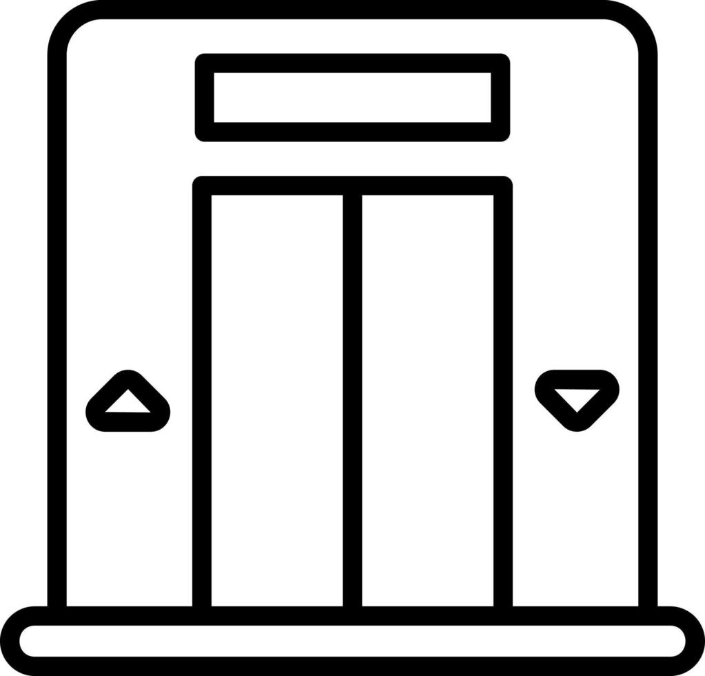 Elevator Vector Icon Design