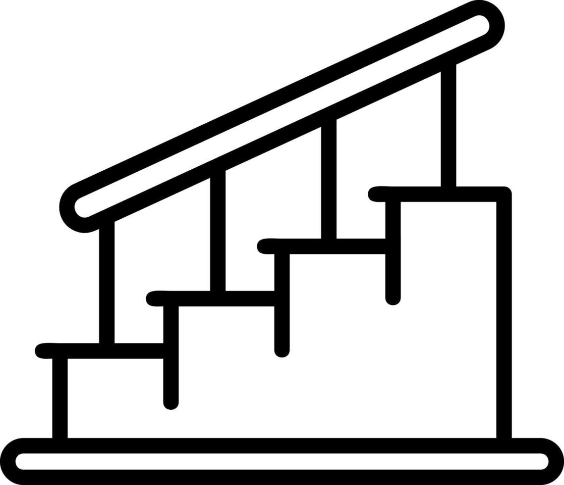 Stairs Vector Icon Design