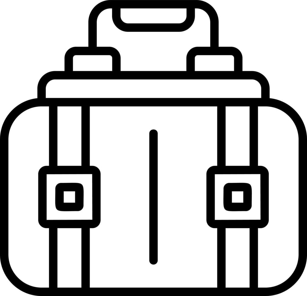 Luggage Vector Icon Design