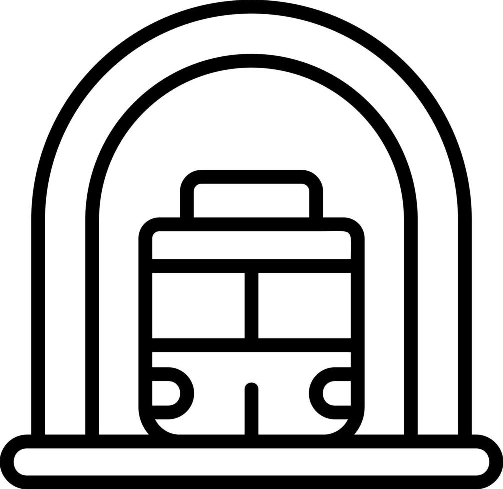 diseño de icono de vector de metro