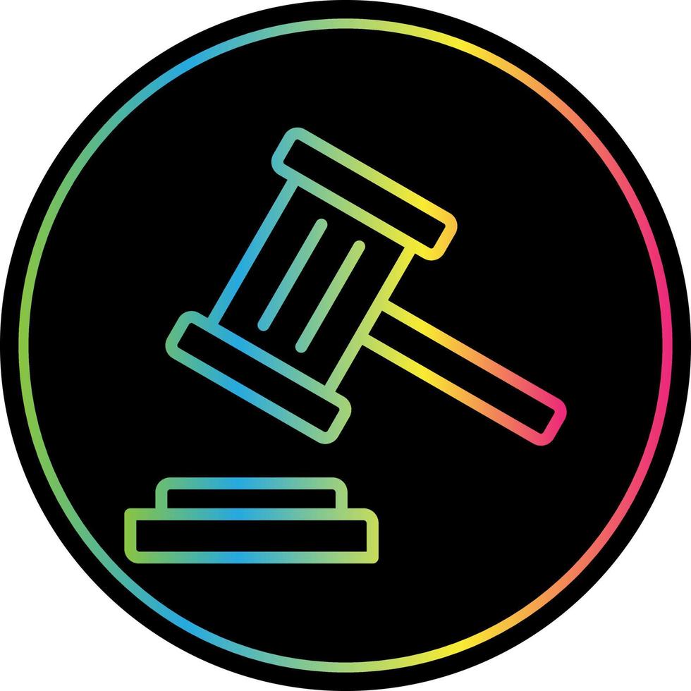Bid Vector Icon Design