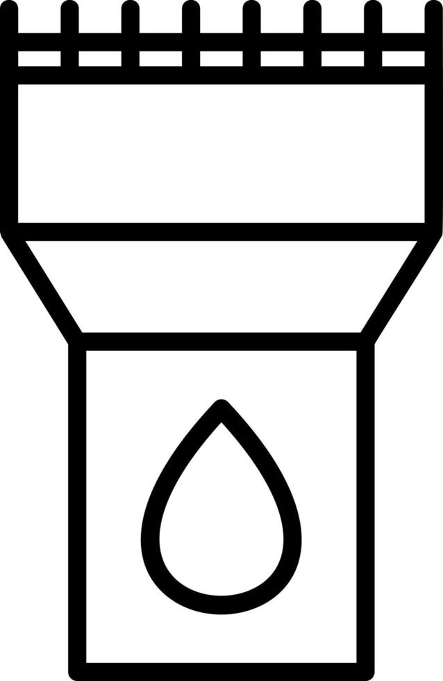 diseño de icono de vector de torre de agua