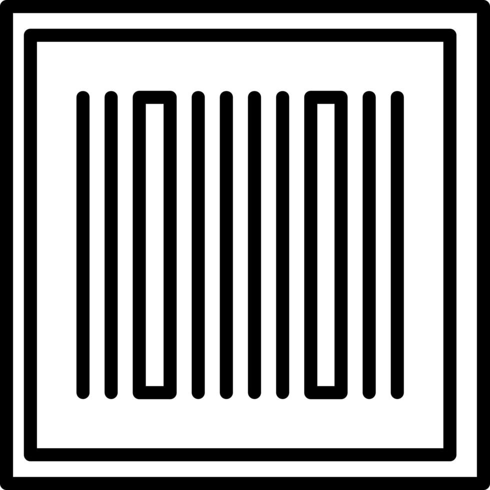 Barcode Vector Icon Design