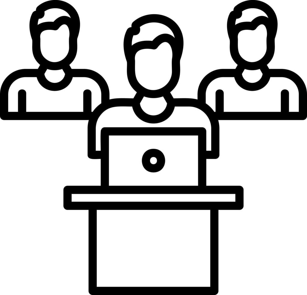 Inspection Team Vector Icon Design