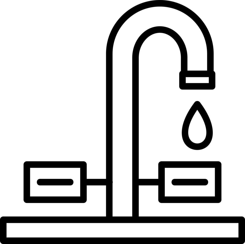Faucet Vector Icon Design