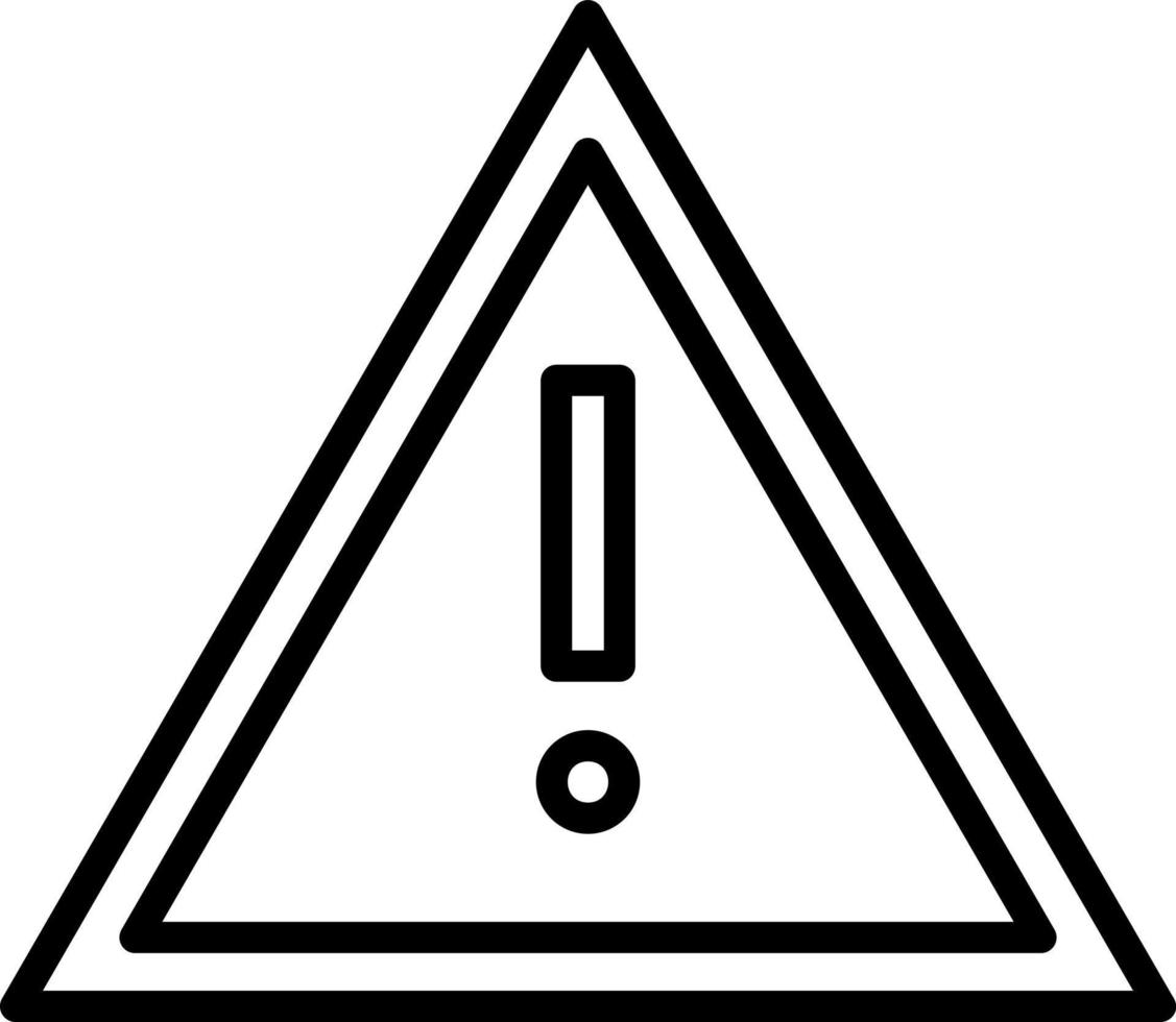 Exclamation Mark Vector Icon Design