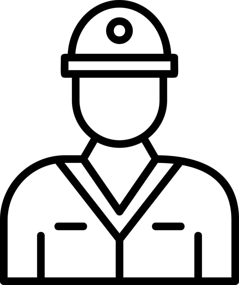 Fireman Vector Icon Design