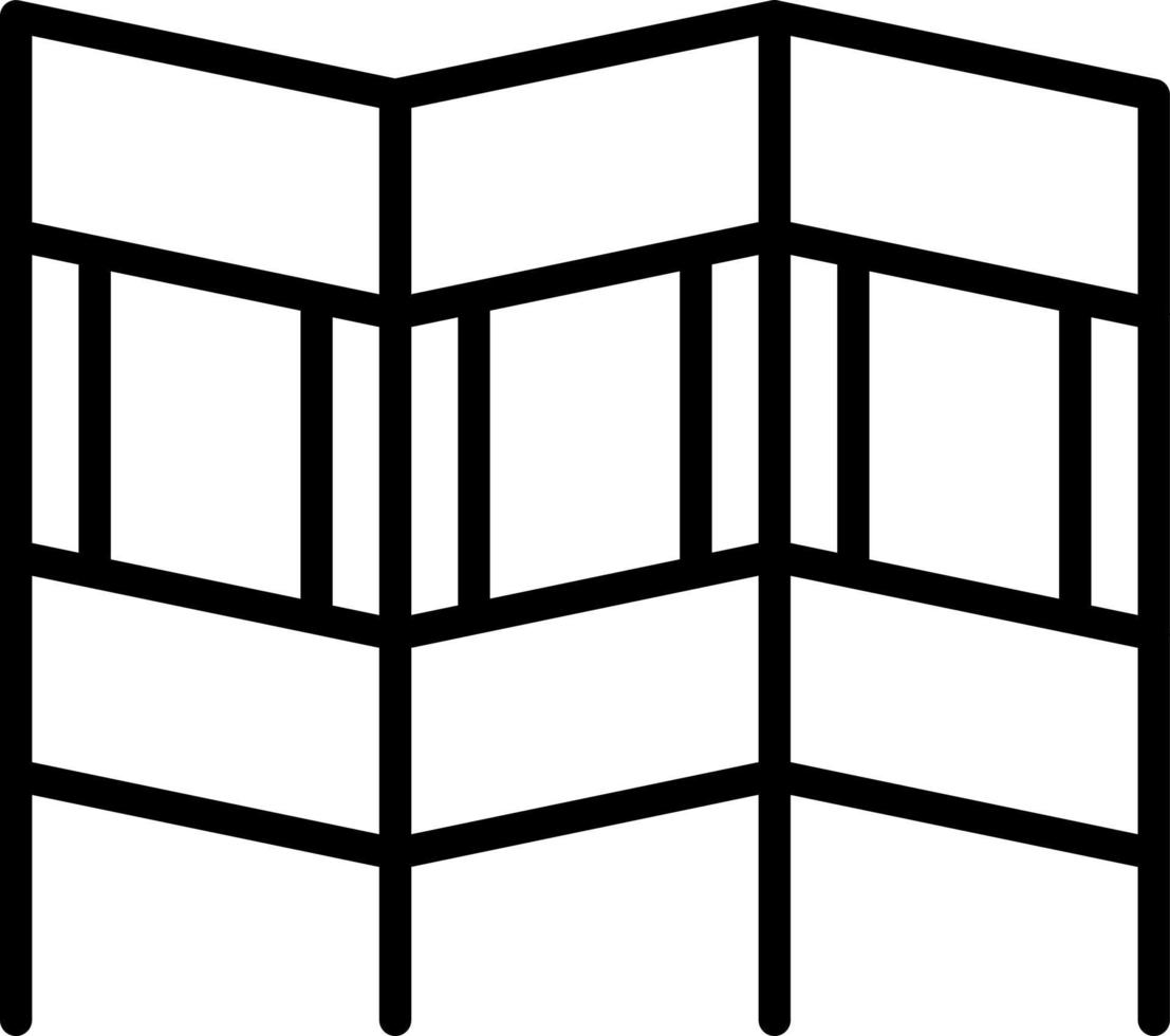 Partition Vector Icon Design