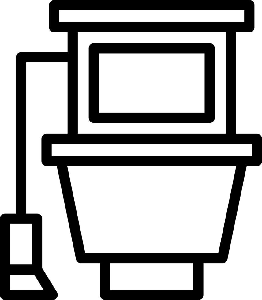 Toilet Vector Icon Design