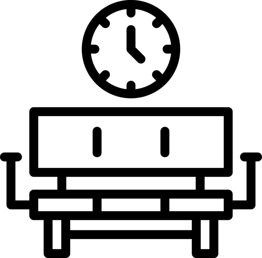 Waiting ROom Vector Icon Design