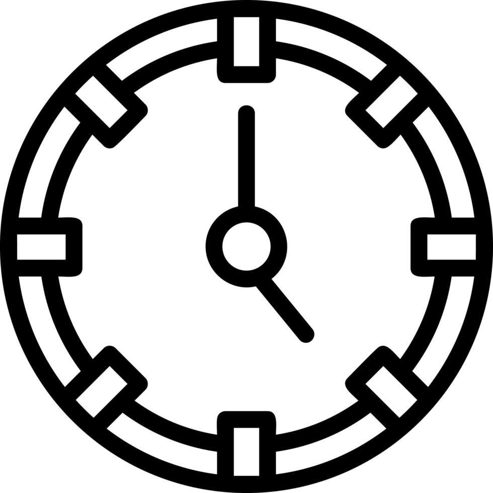 Clock Vector Icon Design