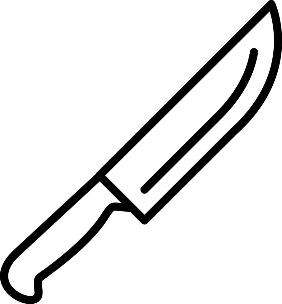 Knife Vector Icon Design