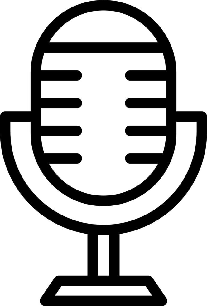 Mike Vector Icon Design