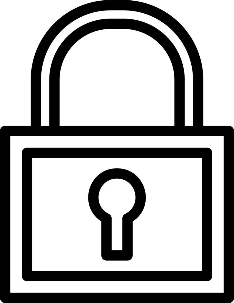 Lock Vector Icon Design