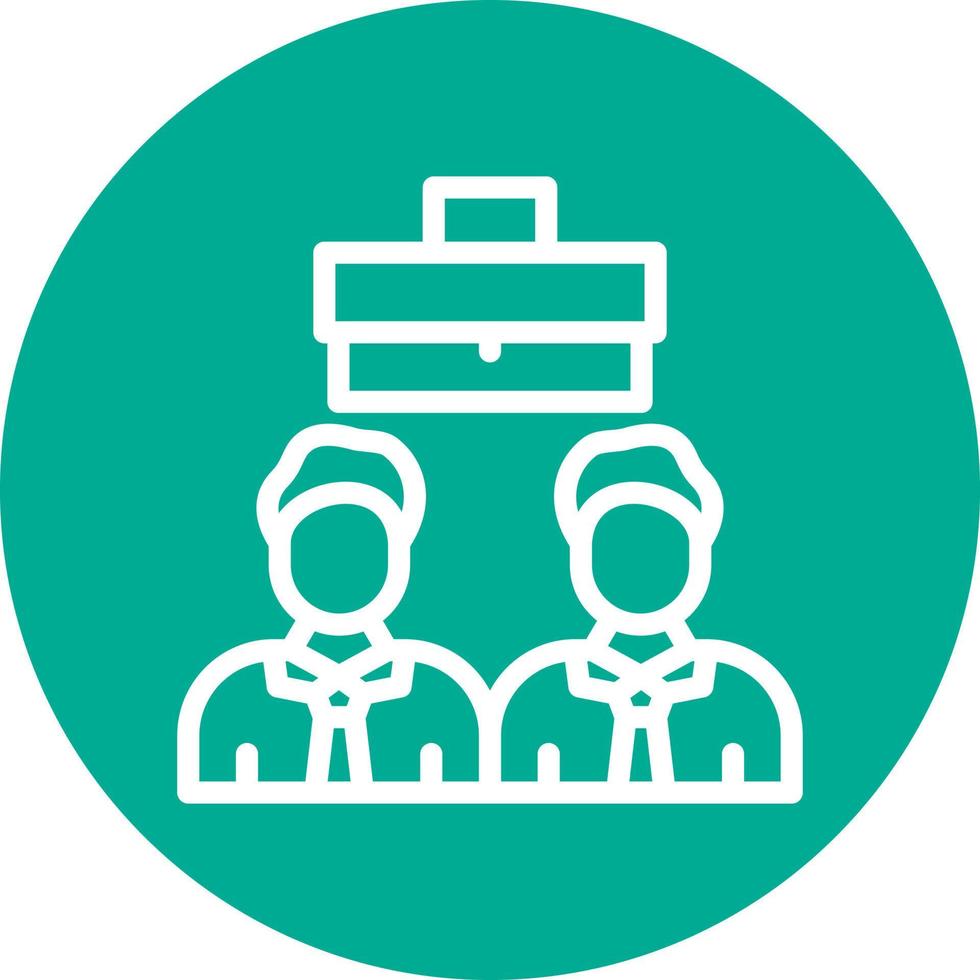 Business Team Vector Icon Design