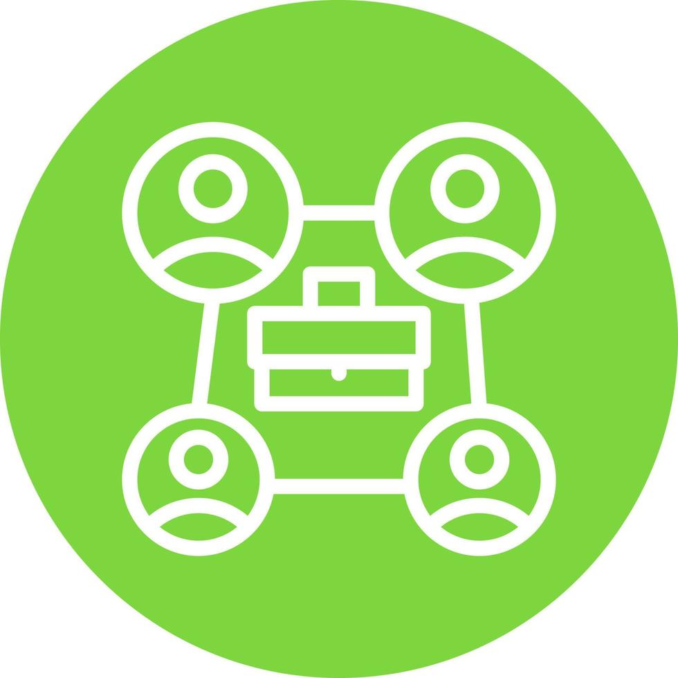 Job Rotation Vector Icon Design