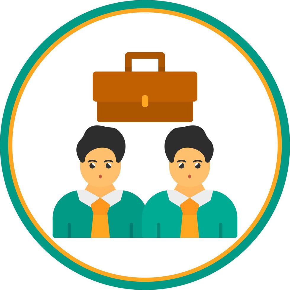 Business Team Vector Icon Design