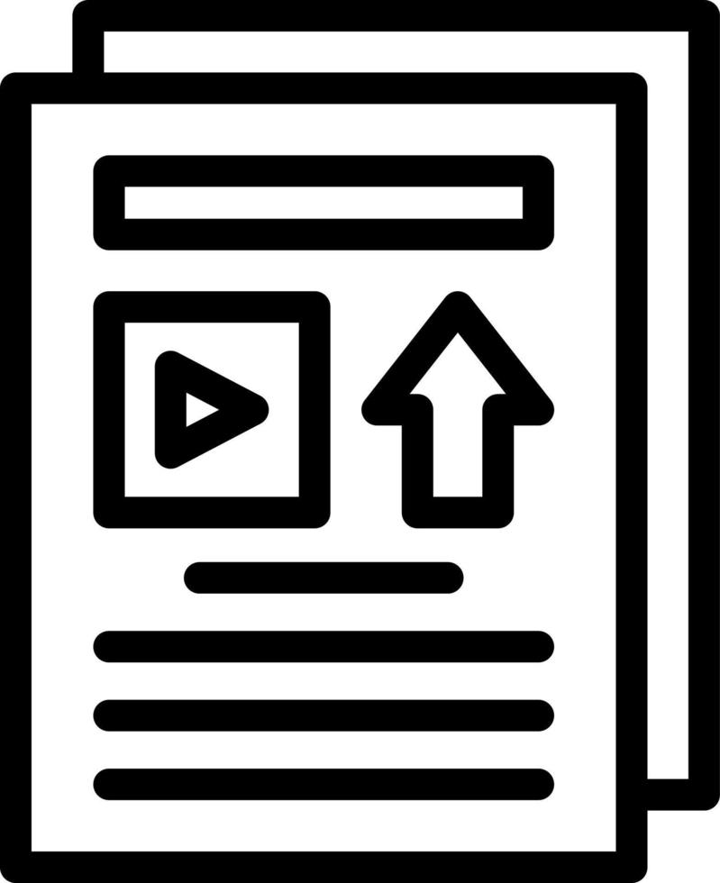 Content Vector Icon Design