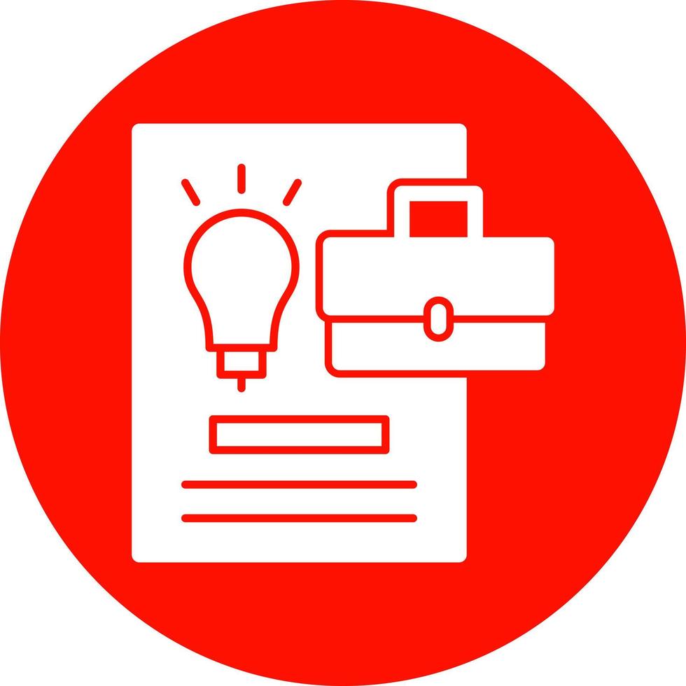 Business Idea Vector Icon Design