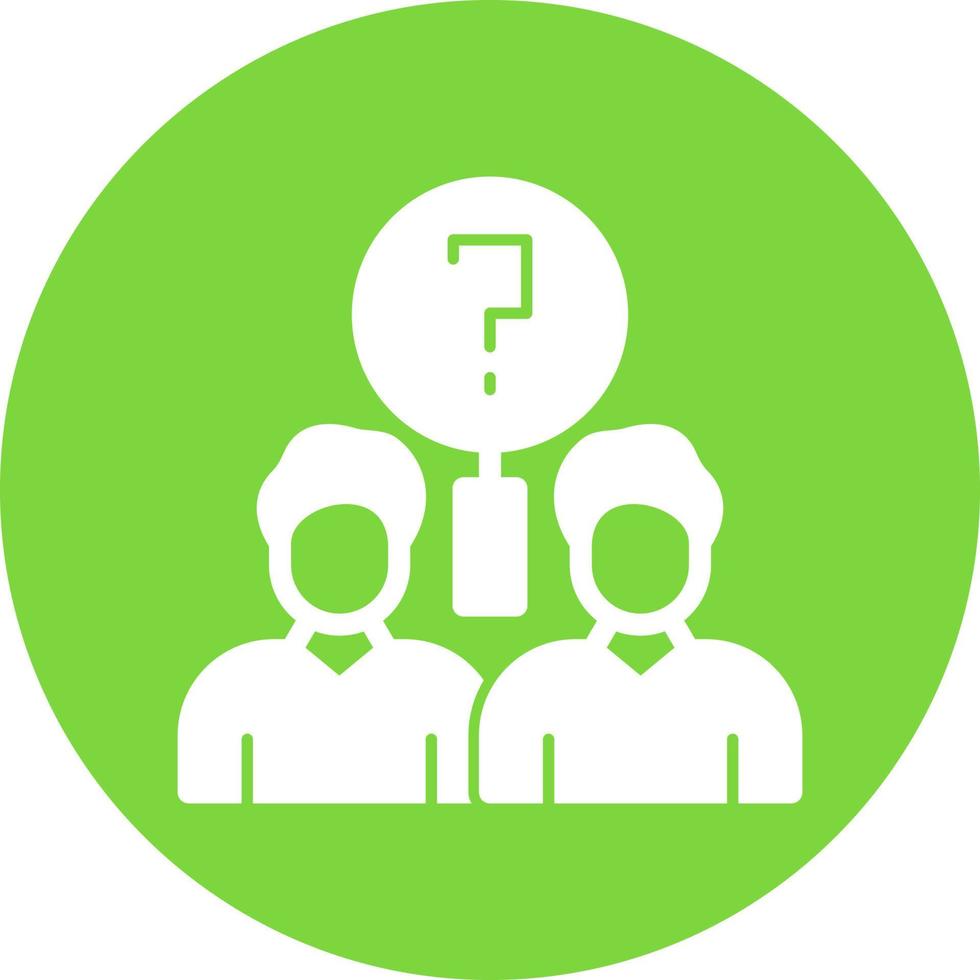 Applicants Screening Vector Icon Design