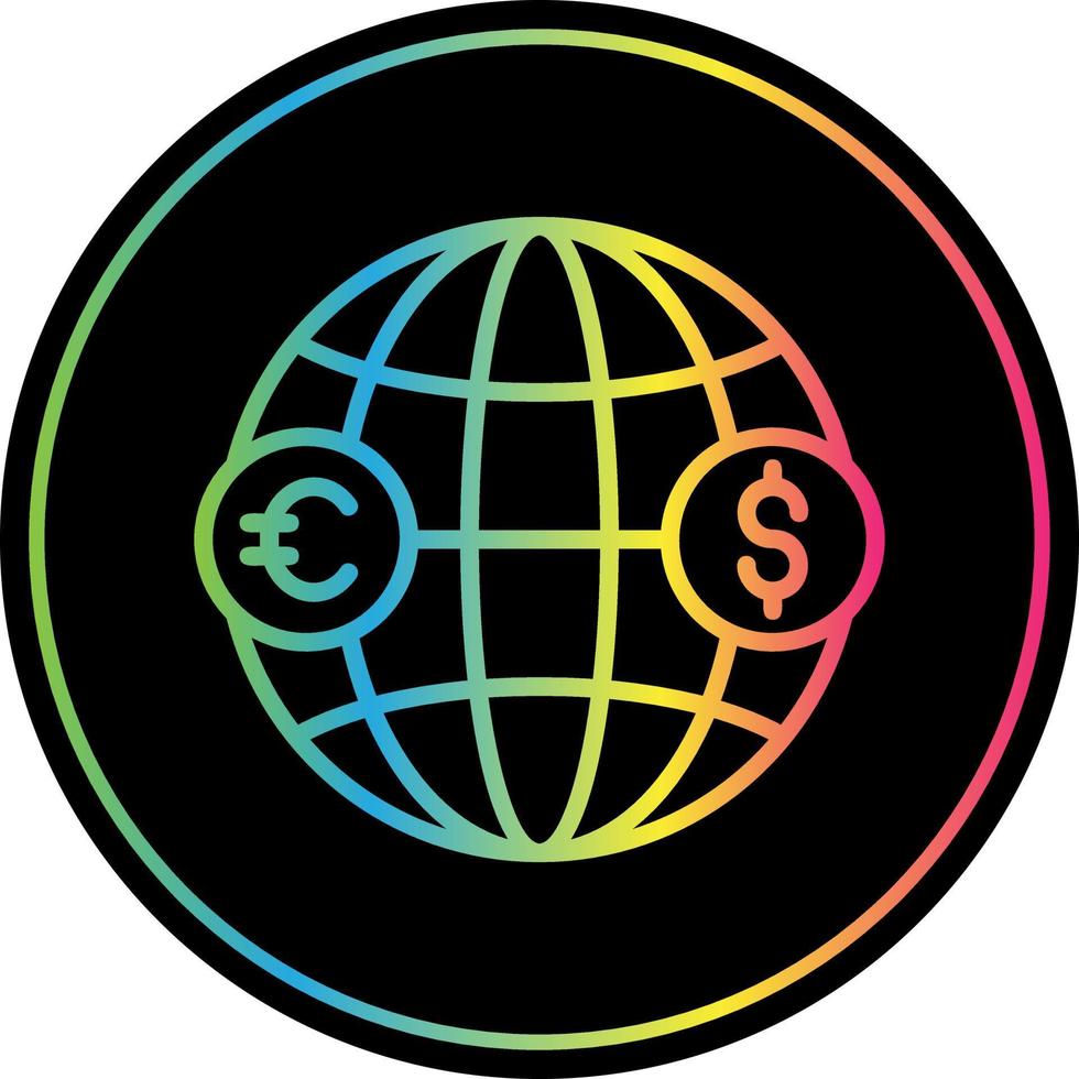 Foreign Investment Vector Icon Design